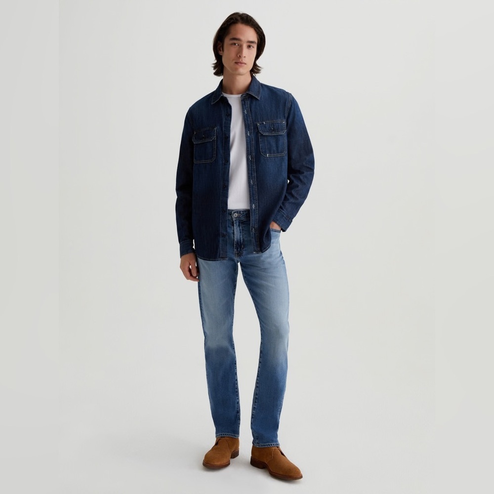 AG Adriano Goldschmied Mens Everett Slim Straight Jean Size 42x34 - Picture 1 of 13